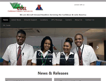 Tablet Screenshot of caribbeandispatchservices.com
